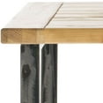 thumbnail image 5 of SAFAVIEH Chase Traditional Rustic Wood Top End Table, Natural, 5 of 5
