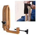 thumbnail image 3 of Wood Sewing Clips DIY Handmade Table Desktop Pony Horse Clamp Leather Tool Leathercraft Vise Wooden Wrapped Leather Clamp, 3 of 5