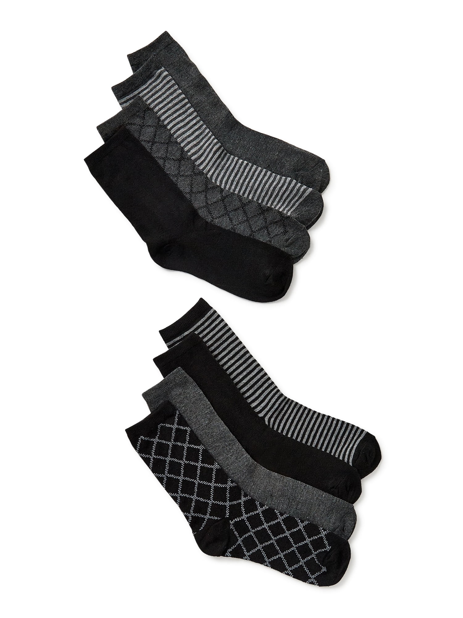 Aerosoles Women's Crew Socks, 8-Pack
