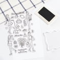 thumbnail image 6 of Shopping Lady Silicone Clear Stamps Transparent Stamps, 6 of 8