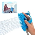 thumbnail image 1 of Herramienta de Baño y Peine de Curry Aquapaw Azul 5 en 1 para Caballos y Perros Grandes, 1 of 8