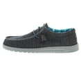 thumbnail image 2 of Hey Dude Mens Charcoal Wally Sox Casual Shoe, 2 of 5