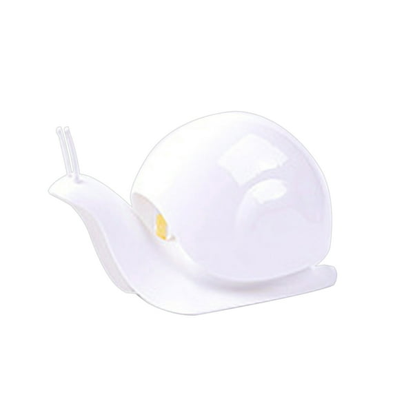 Yesbay Snail Shape Pump Liquid Soap Dispenser Kitchen Bathroom Shampoo Lotion Bottle,White