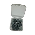 thumbnail image 1 of S SERENABLE Pool Cue Heads High Hardness Leather Lightweight Pool Stick Replacement Tips Gray, 1 of 9