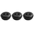 thumbnail image 3 of 5/10pcs 2-Hole Black Rubber Fuel Gas Tank Line Grommet For Home Trimmer Brush Cutters Lawn Mower For Husqvarna Garden Tool Part, 3 of 9