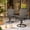 Upgraded Armrest, variant on MELLCOM Patio Wicker Swivel Chair Set of 2, Heavy Duty Outdoor Dining Chairs with 23.5'' High Back, Extra-Large Water-Fall Seat, Rattan Porch Chair Gentle Rocker for Outside