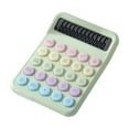 thumbnail image 2 of 100Fens Desk Cute Pink Calculator with Big Buttons, Calculators Desktop, 12 Digit with Large LCD Display, Basic Standard Calculator, Mechanical Switch Aesthetic Office Supplies for Home and School, 2 of 6
