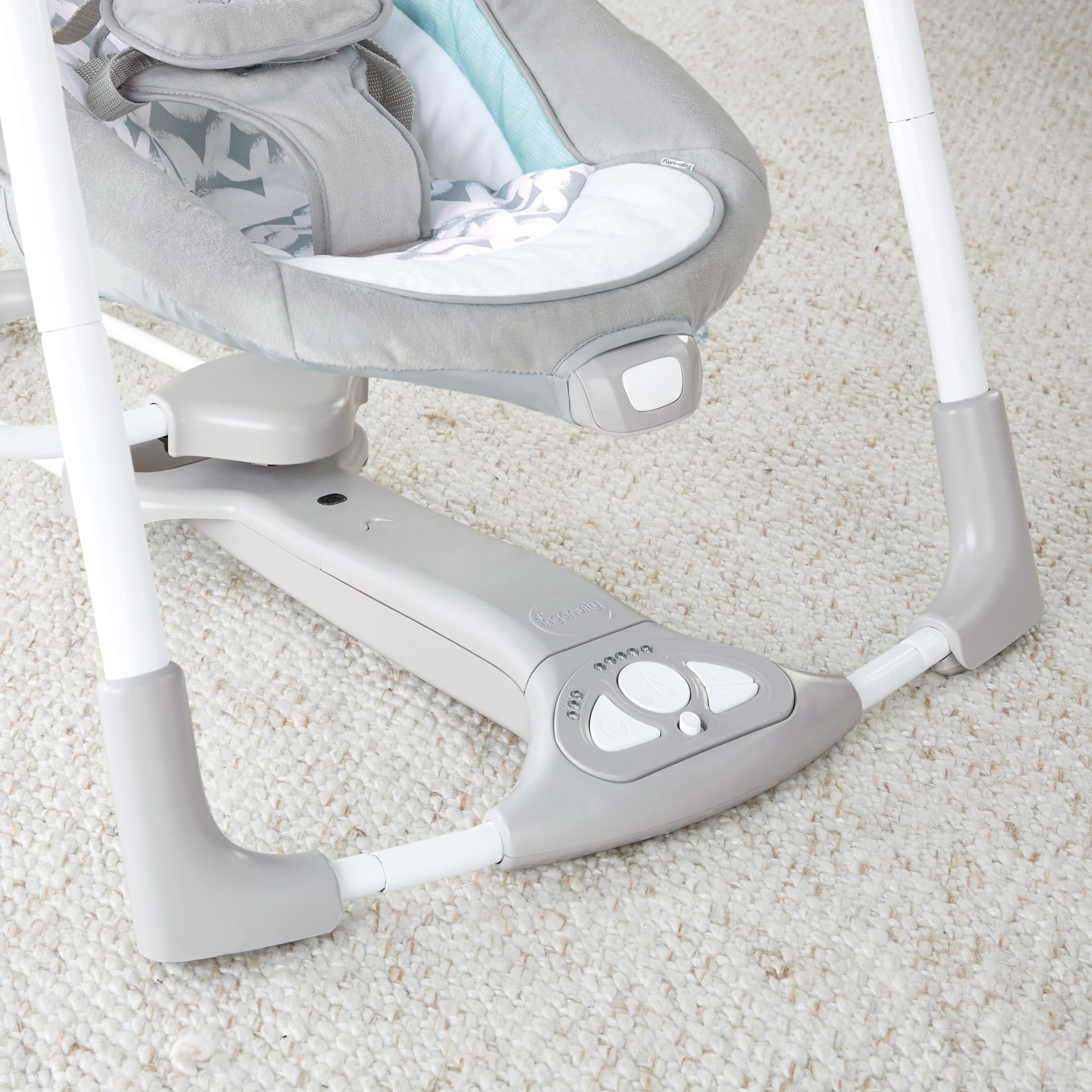 Ingenuity 2 in 1 Portable Battery Powered Baby Swing Infant Seat