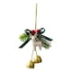 thumbnail image 2 of Colgante navideño colgante,Adornos colgantes para árbol de Navidad Decoración para árbol de Navidad,Adornos colgantes de campanas para árbol de Navidad,Adornos navideños colgantes con Alce, 2 of 10