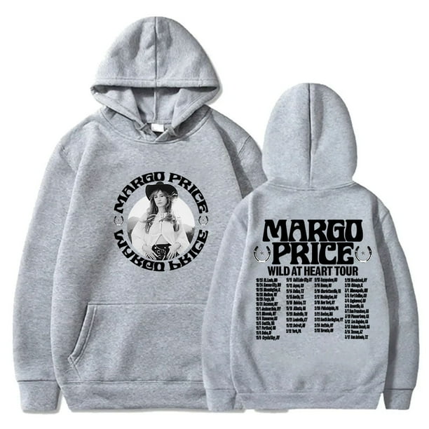 Margo Price Wild At Heart Tour Sudaderas con capucha Cosplay Mujeres Hombres Moda Sudaderas con capucha de manga larga