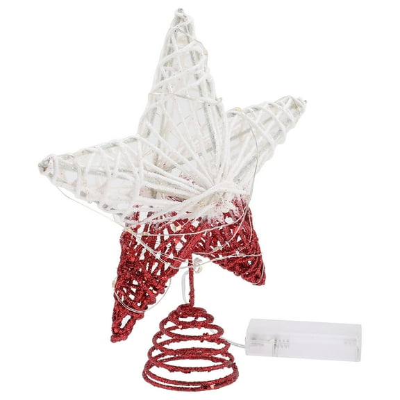 UNOMOR Christmas Star Tree Topper Lighted for Family Gathering Tree Decoration 1Pcs