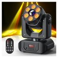 thumbnail image 3 of Loomza LED Moving Head Stage Light Sound Activated DJ Disco Party Spotlight, 3 of 6