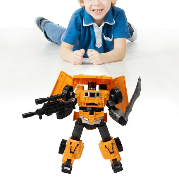 Transformez Le Modèle De Voiture En Plastique De Robot, Jouet éducatif De  Robot De Transformation 2 Formes Résistant Aux Chocs Pour Les Enfants De  Plus De 3 Ans 