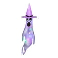 thumbnail image 3 of Uutvery 43.31 Inch Halloween Decorations Outdoor,Halloween Hanging Windsocks Wind Flag Decor,Light Up Ghost Decor with LED Lights,Hanging Ghost Halloween Decor for Yard Porch Garden Lawn Party, 3 of 7