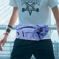 thumbnail image 4 of Outdoor travel waist bag, simple and fashionable multi-functional storage bag-light blue, 4 of 5