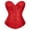 H01 Red, variant on TGPMGRZ Corset Tops for Women Satin Floral Lace Up Bustier Overbust Strapless Body Shapewear Waist Trainer H01 Dark Blue Size S