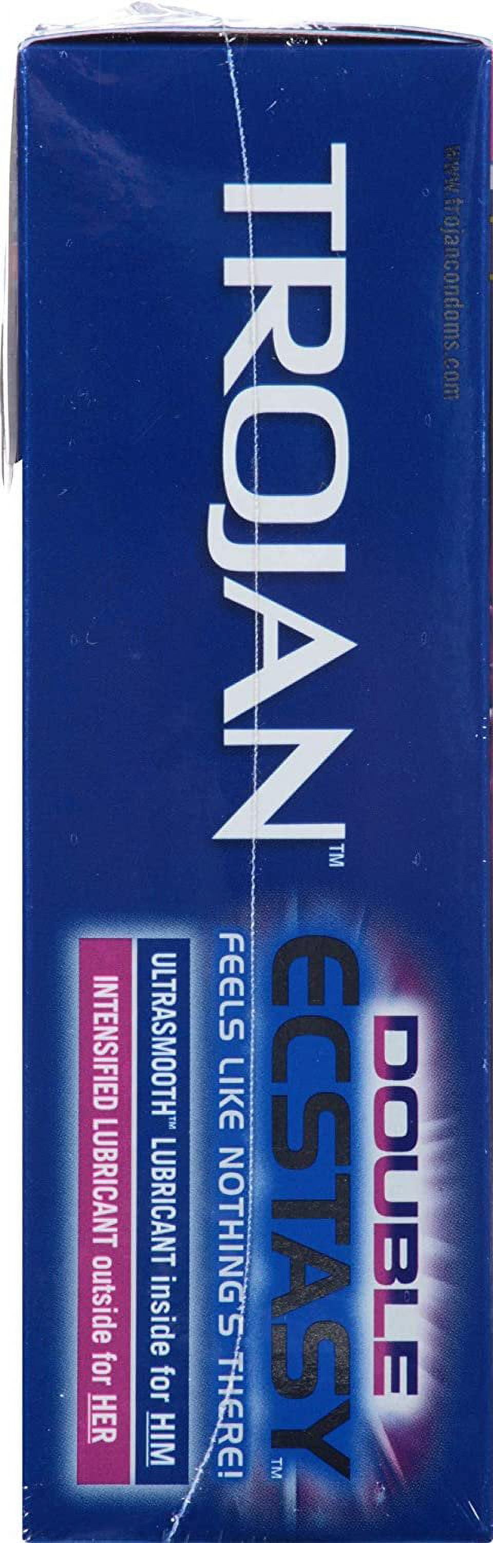 Trojan Double Ecstasy Ultrasmooth Intensified Dominican Republic | Ubuy