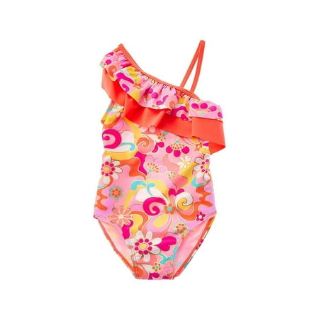 Flapdoodles girls Mod Squad One-Piece, 6X, Orange
