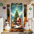 thumbnail image 6 of Hometravel Christmas Door Curtain Decor, Seasonal Entryway Display Piece, Large Scale Wall Hanging for Holiday Festival Atmosphere, 6 of 6