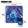 thumbnail image 5 of HELLHERO Artistic Pattern Design Sewing Machine Pad Soft to Store Bobbins Beautiful & Practical Fusion Fabric Polyester, 5 of 5
