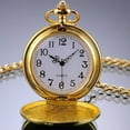 thumbnail image 2 of Joernso Pocket Watch Unisex Retro Alloy Smooth Vintage Pocket Watch for Daily Life, 2 of 8