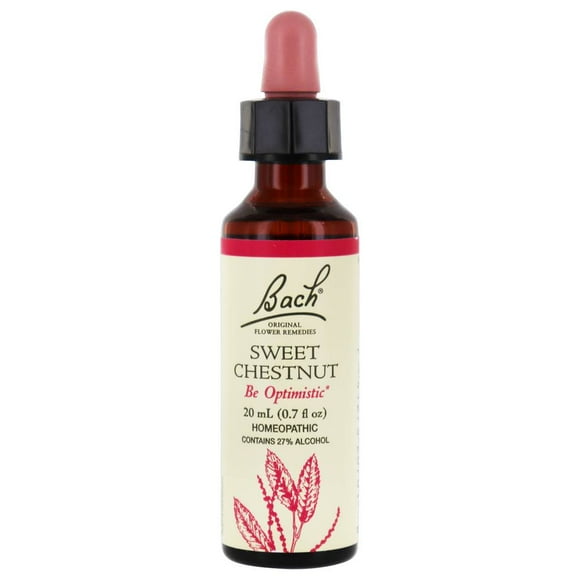Bach - Bach Original Flower Remedy Dropper Sweet Chestnut Flower Essence - 20 ml.