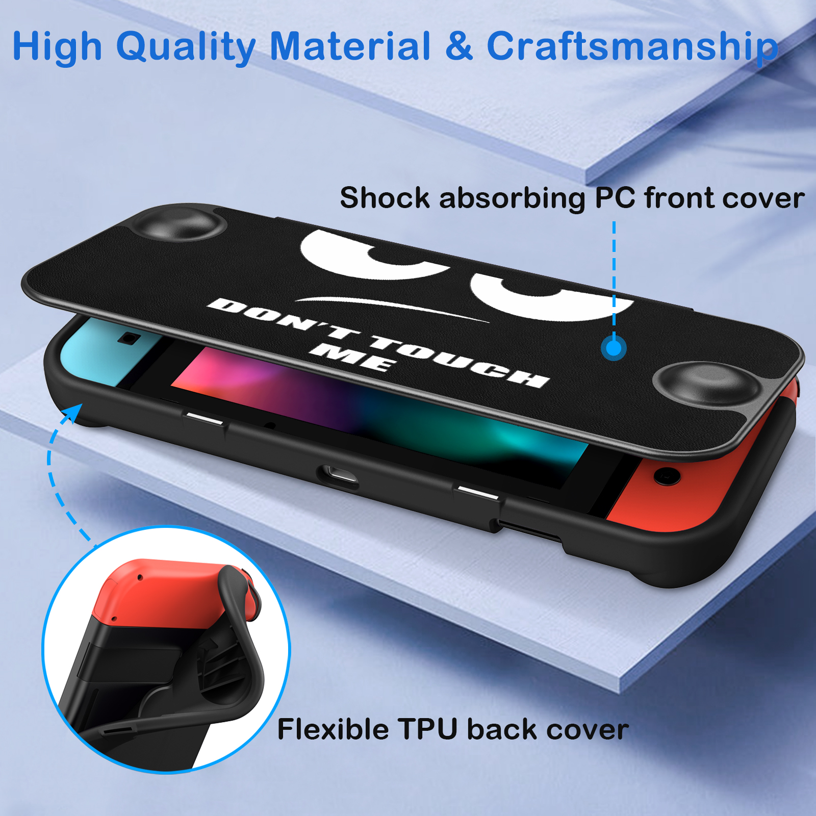 Fintie Flip Case for Nintendo Switch 2017 - [Screen Safe] Slim