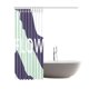 thumbnail image 2 of ABPHQTO Cortina de ducha de tela impermeable para baño Flow Art 160x180 cm, 2 of 2