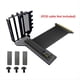 thumbnail image 1 of Soporte Vertical Universal para GPU, Carcasa ATX Matx, Soporte de DireccióN para Tarjeta GráFica VGA para Tarjetas GráFicas 3090, 4090, Negro, 1 of 5