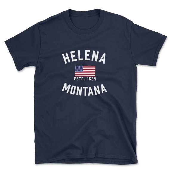 Helena Montana Patriot Men's Cotton T-Shirt