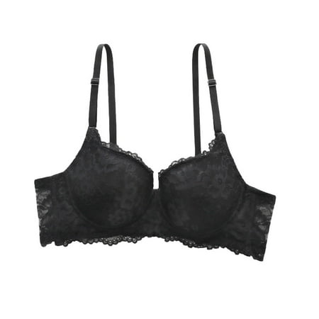 Fsqjgq Sports Bras for Women Underwear Strapless Bra Work Out Beautiful Back Wireless Bra Women s Sexy Lace Bra Underwire Balconette Unlined Demi Sheer Push Up Bra Full figure Lace Bras Tank Tops