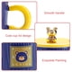 thumbnail image 3 of Taza de oso de 320ml con tapa, cuchara, Taza de cerámica para hombres y mujeres, taza de agua para pareja de café para desayuno en casa y oficina, 3 of 5