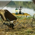 thumbnail image 2 of BIG RED Ultralight Aluminum Folding Table: Portable Lightweight Table with Carrying Bag for Camping, Outdoor Cooking, Picnics, Travel and Beach, 2 of 6