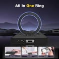 thumbnail image 2 of for Samsung Galaxy S24 Case with 360°Rotatable Magnetic Ring Stand, Compatible with Mag-Safe [Military Grade Drop Protection] Translucent Slim Phone Case for Samsung Galaxy S24,6.2",Black, 2 of 7