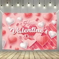 thumbnail image 5 of 71x43 Inch Happy Valentine's Day Banner Polyester Photo Backdrop Holiday Party Decoration for Indoor Dating Celebration, 5 of 5