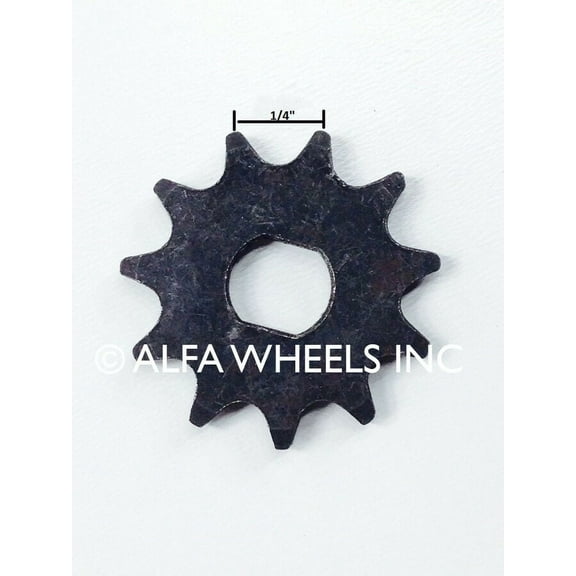 #25 1/4" 6.35 mm pitch 11T 11 Teeth sprocket f ZY MY1020 motor minibike Scooter