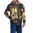 thumbnail image 2 of Naloa 2025 New Year 3 Men’s Hoodies, Zip up Hoodie, Sweatshirts,Hoodies for Men Sizes S-3XL-Small, 2 of 5