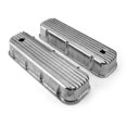 thumbnail image 2 of Speedmaster PCE314.1028.04 Compatible with Chevy BBC 454 Nostalgic Finned Aluminum Valve Covers - Tall w/ Hole, 2 of 8