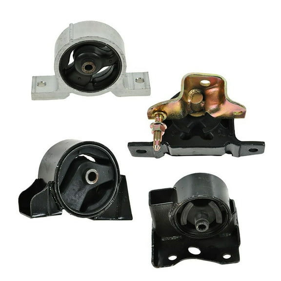 TRQ Motor Engine & Automatic Transmission Mount Set of 4 Kit For Sentra 1.8 MTA71082 Fits select: 2000-2006 NISSAN SENTRA