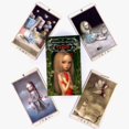 thumbnail image 1 of Decameron-baraja de Tarot de 78 cartas, juego de mesa de fiesta de ocio, adivinación de La Fortuna, cartas de oráculo con guía en PDF qym unisex, 1 of 2