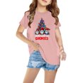 thumbnail image 2 of GPAECEAD Boys And Girls Christmas Fashion Cute Printed Casual Short Sleeved Cotton Top, 2 of 4