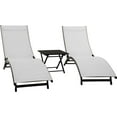 thumbnail image 1 of Coral Springs Lounger 3 Pc Set - Aluminum - Pearl, 1 of 4