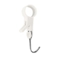 thumbnail image 2 of 4Pcs Boot Hanger Clips and Rotating S Hook for Closet Rods Stainless Steel Clothes Pins with Rubber Grip for Laundry Bathroom and Kitchen Storage Organization, White Size S, 2 of 5