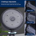 thumbnail image 2 of Enkey 3 Modes Handheld High Pressure Showerhead，With 1.5M Hose and Adjustable Bracket,Black, 2 of 6