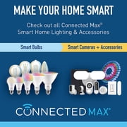 Cree Connected Max Smart In-Wall 5-Button Scene Controller For Connected Max Smart Bulbs, Compatible with Any Connected Max Smart Bulb, Bluetooth + WiFi, White, 1 Controller