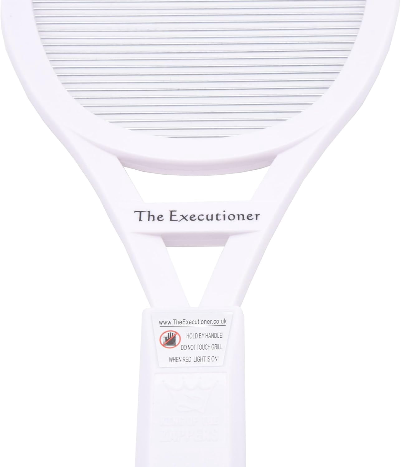 The Executioner White Fly Swatter Racket Bug Zapper, 23 in, with Safety Switch