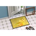 thumbnail image 4 of Carolines Treasures 8872MAT Flamingo on Yellow Doormat 18x27 27"L x 18"W multicolor, 4 of 4