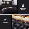 thumbnail image 4 of Juego de edredón deportivo Bed in A Bag A Nice Night, tamaño doble, 4 of 8