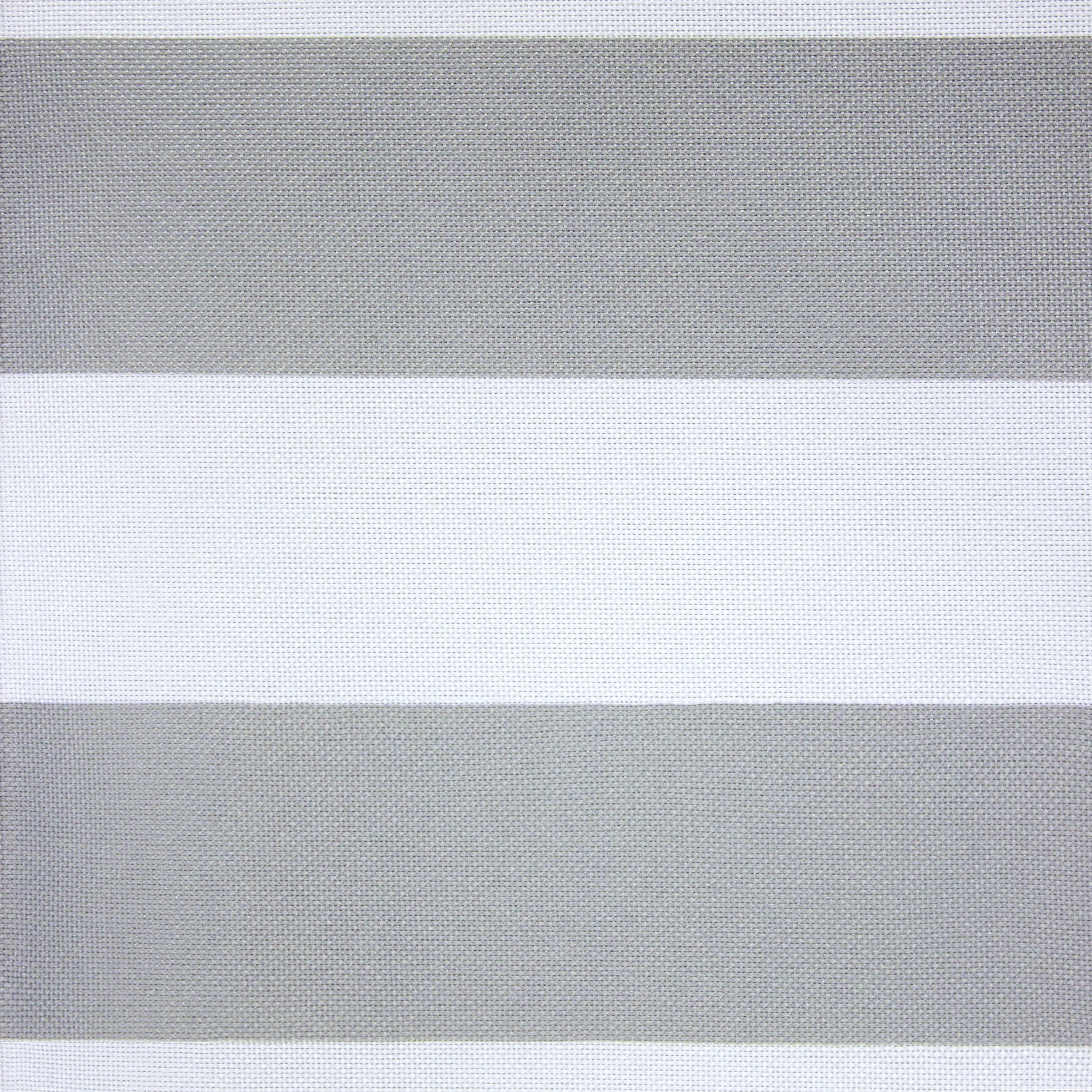 Your Zone Collapsible Fabric Storage Bin, Gray Stripe, 10.5 in x 10.5 in x 10.75 in