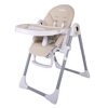 Multifunction Foldable Baby High Chair Portable Telescopic Child Baby High Chair, Dining Table